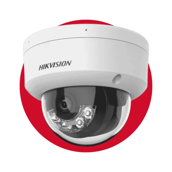 CAMARA DE SEGURIDAD HIKVISION DOMO DS-2CD1123G2-LIU / 2MP / IP67 / LUZ HIBRIDA INTELIGENTE / PARA INTERIOR
